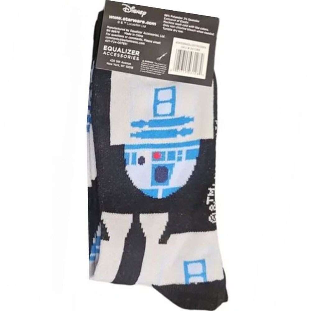 Mens Star Wars R2-D2 Socks - Picture 4 of 4